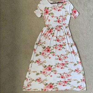 White Spring dress